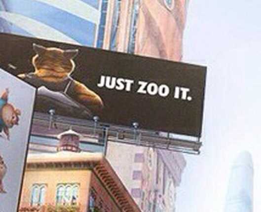 疯狂动物城植入广告