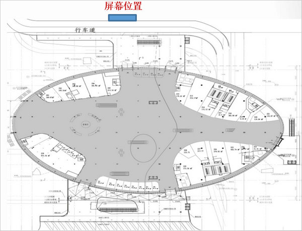 深圳宝安机场LED大屏广告位置图