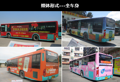 深圳东部公交全车身广告