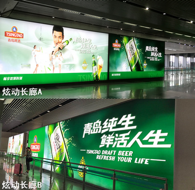 上海地铁16号线炫动长廊广告