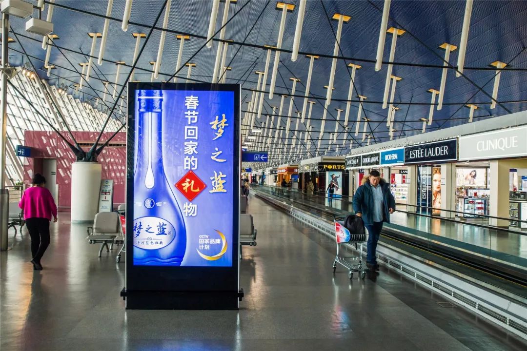 上海浦东机场数码刷屏机广告价格和媒体优势