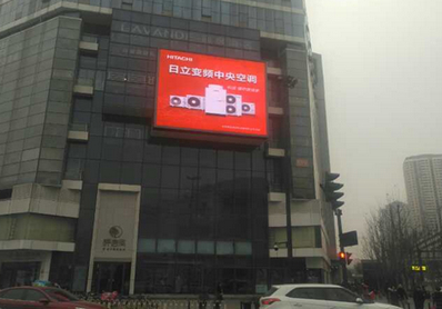 武汉六渡桥桥西商厦LED屏广告