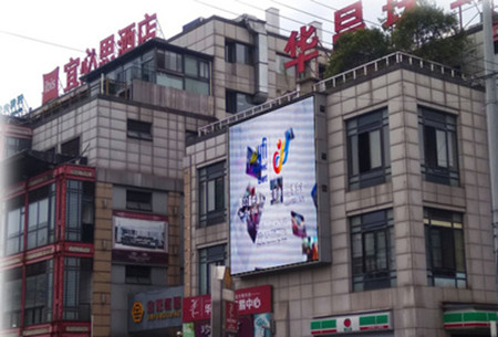 上海豫园金豫商厦LED屏广告