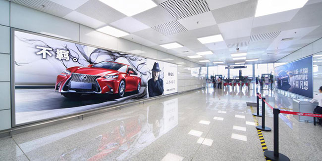 郑州机场广告中安检区有哪些优质灯箱媒体？