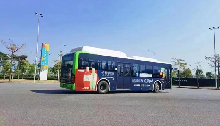佳利泉惠州公交车广告3
