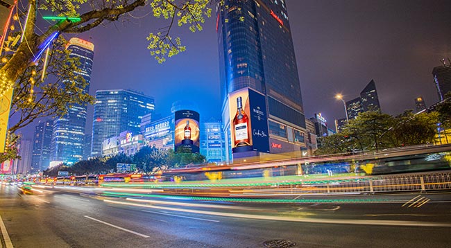 广州天河正佳广场户外LED广告