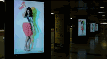 日本地铁广告