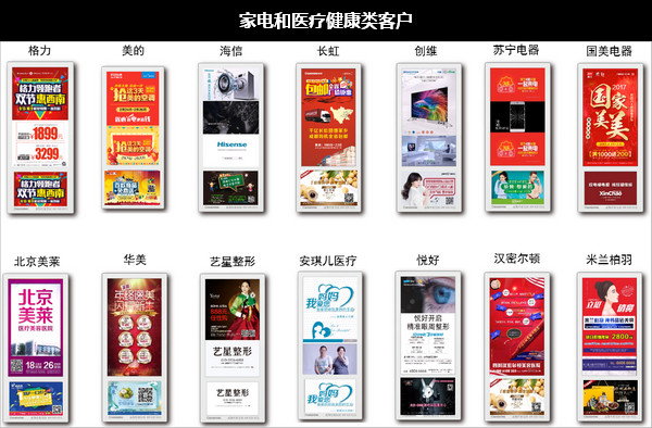 电梯电视广告客户案例