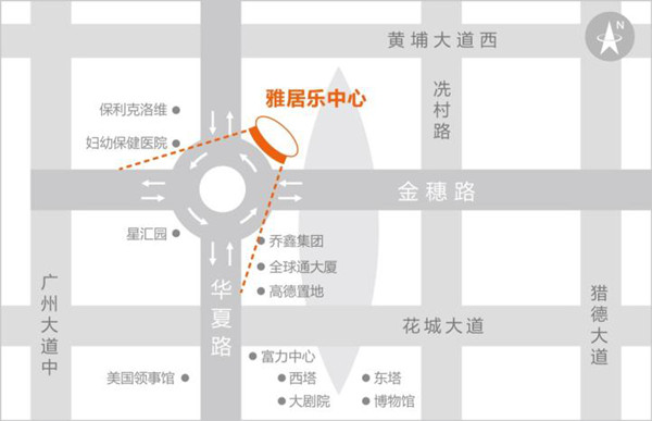 广州雅居乐中心LED屏广告