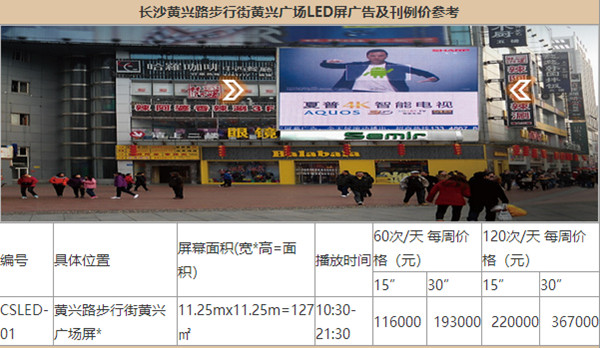 长沙户外楼宇LED大屏广告