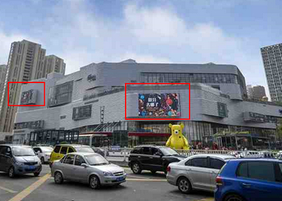 青岛凯德mall商场LED屏广告