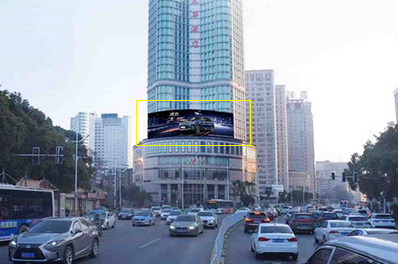 长沙芙蓉路五华大厦LED屏广告