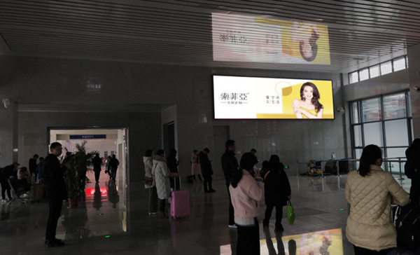 宿州东站高铁灯箱广告