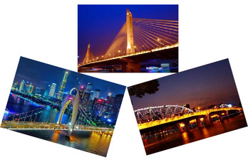 广州地标珠江三桥广告-广州珠江三桥广告投放报价