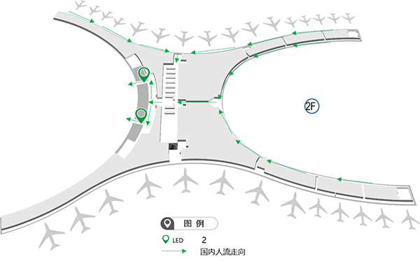 重庆江北机场位置图图片