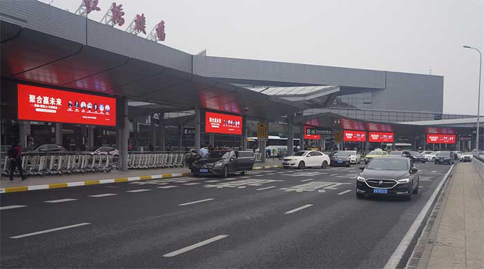 采纳营销上海虹桥机场广告4