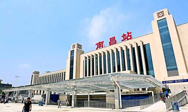 南昌火车站照片图片