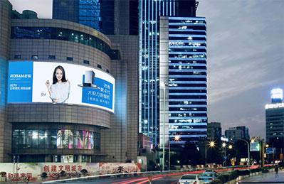 宁波东方商厦LED屏广告