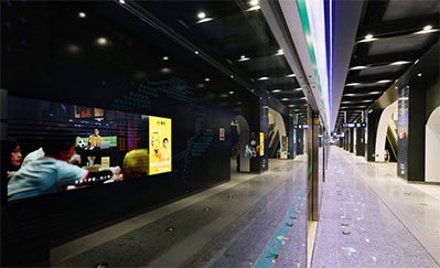 北京地铁轨行区常规LED屏