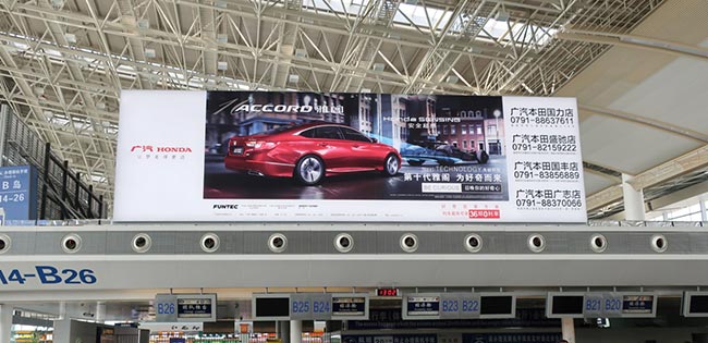 办票岛上方灯箱 办票岛上方灯箱