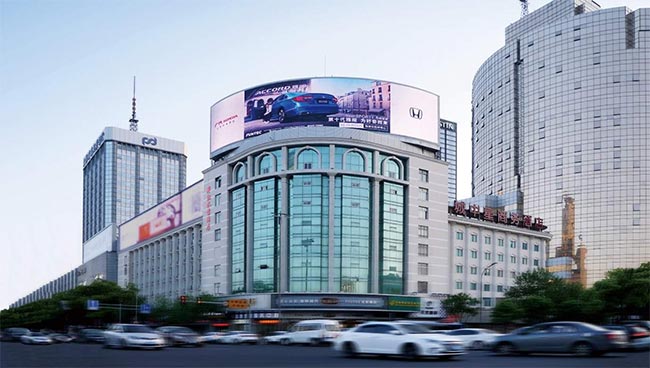 宁波三江口交邮大楼户外LED广告怎么样？