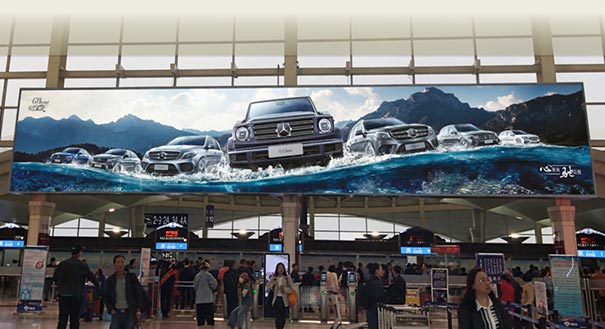 呼和浩特机场广告中都有哪些电子屏媒体？