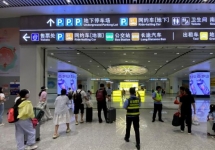 惠州北站出站广场包柱LED广告投放，惠州北高铁站大屏广告价格
