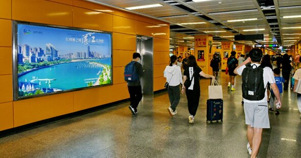 广州地铁广告牌价格多少尺寸？广州地铁广告政府文旅行业案例