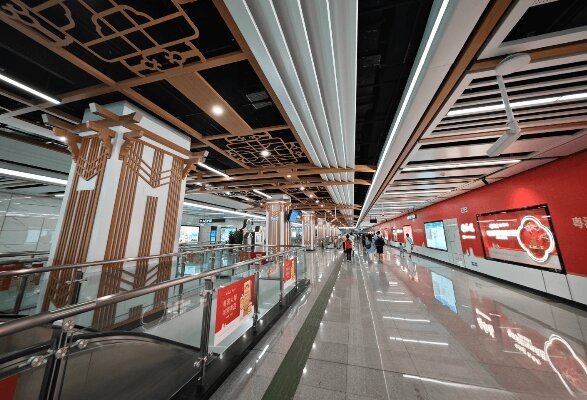 佛山地铁3号线广告价收费多少钱？佛山地铁大良站厅广告经典案例