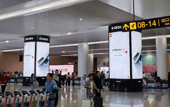 重庆机场春运假期热门广告位价格？重庆江北机场出发到达LED广告