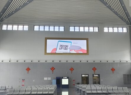 第一户外传媒-松阳站-候车室左侧墙面灯箱 第一户外传媒-松阳站-候车室左侧墙面灯箱