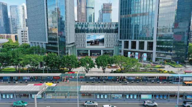 第一户外传媒-广州天河城大屏广告