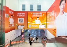 温州动车南站换乘轻轨必经节点的品牌广告深度沟通