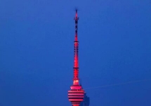 武汉龟山电视塔地标广告-武汉龟山电视塔灯光秀广告