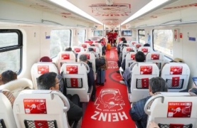 亨氏番茄酱-北京地铁广告