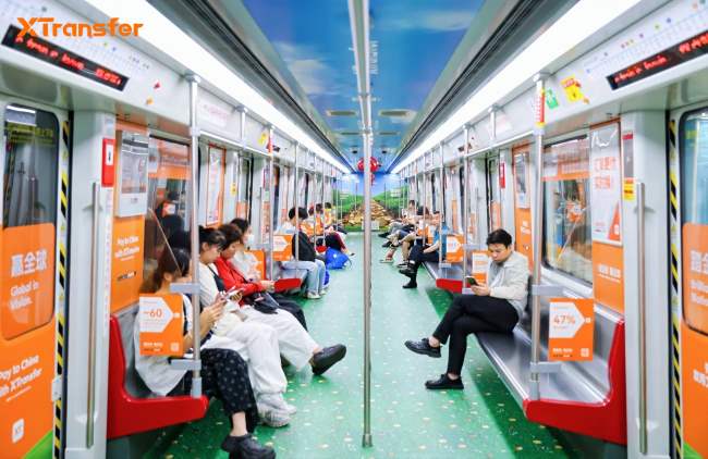 广州地铁广交会专线8号线客流场景